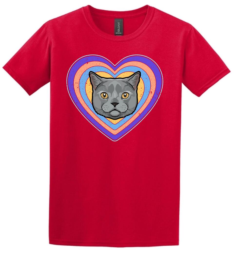 Cicás szivecskés Póló