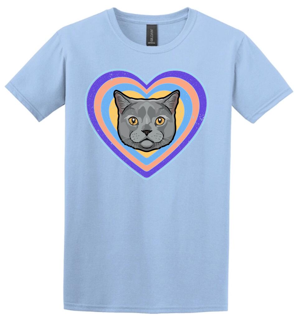 Cicás szivecskés Póló