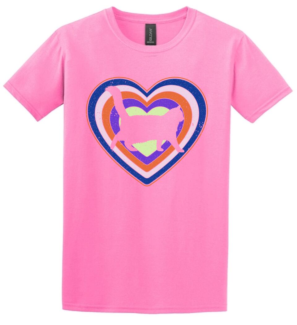 Cicás szivecskés Póló