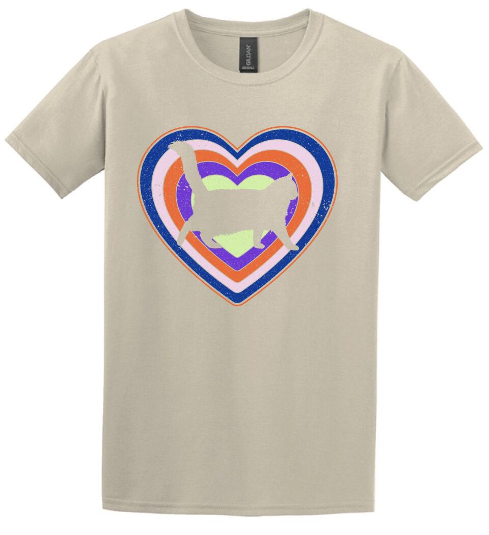 Cicás szivecskés Póló