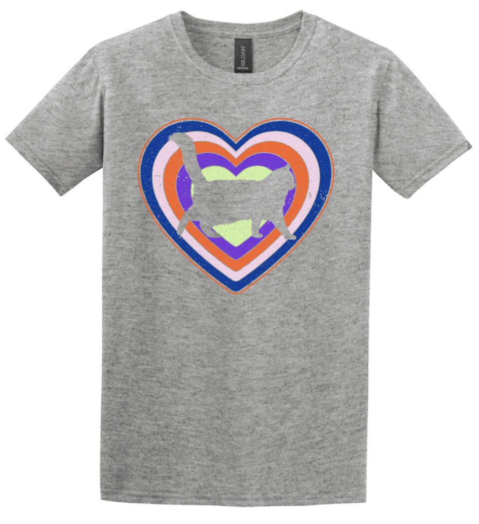 Cicás szivecskés Póló