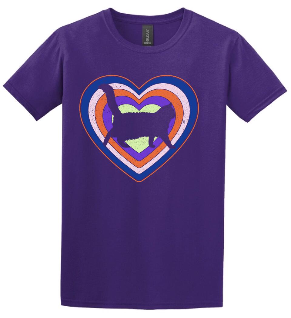 Cicás szivecskés Póló