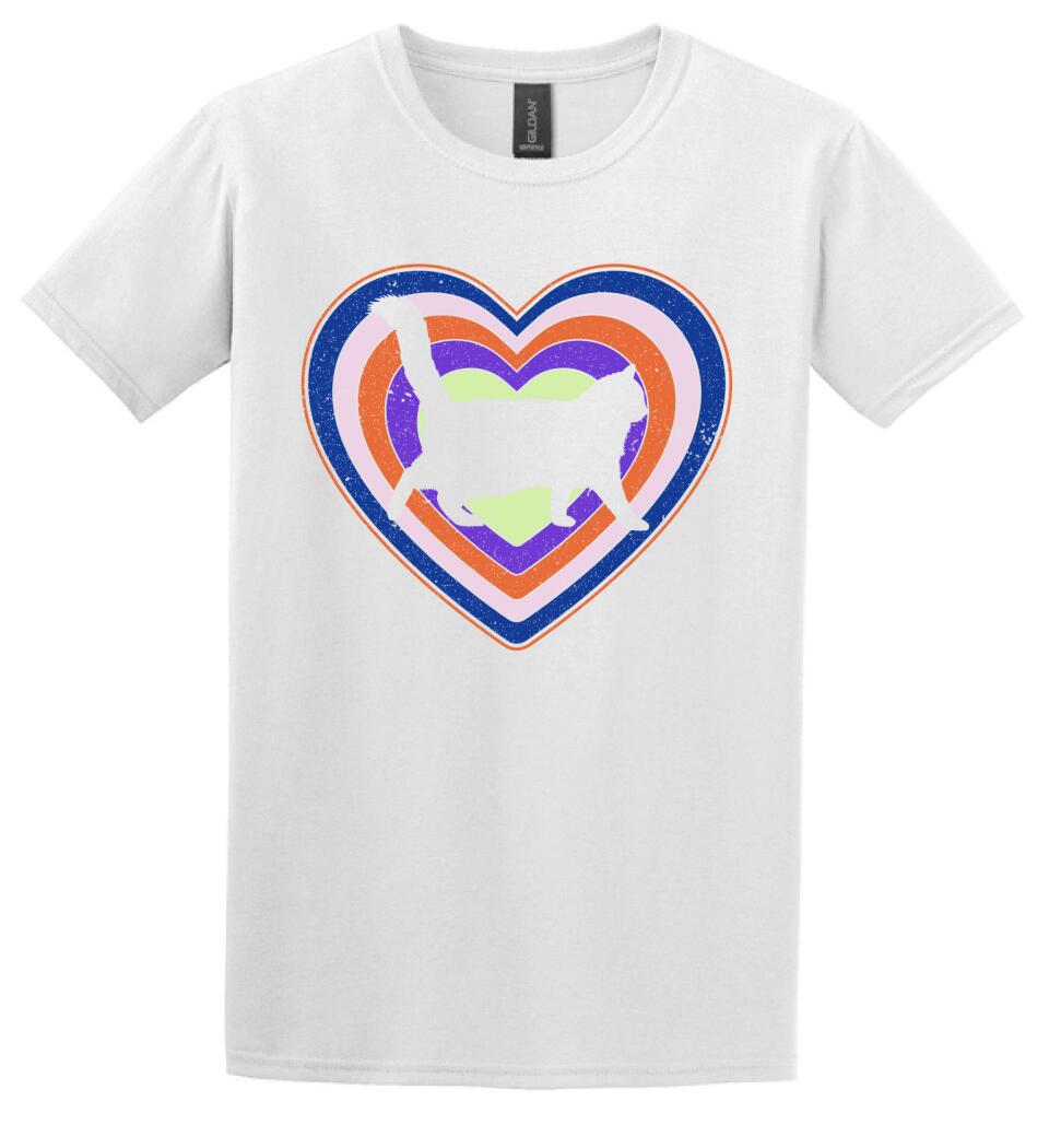 Cicás szivecskés Póló