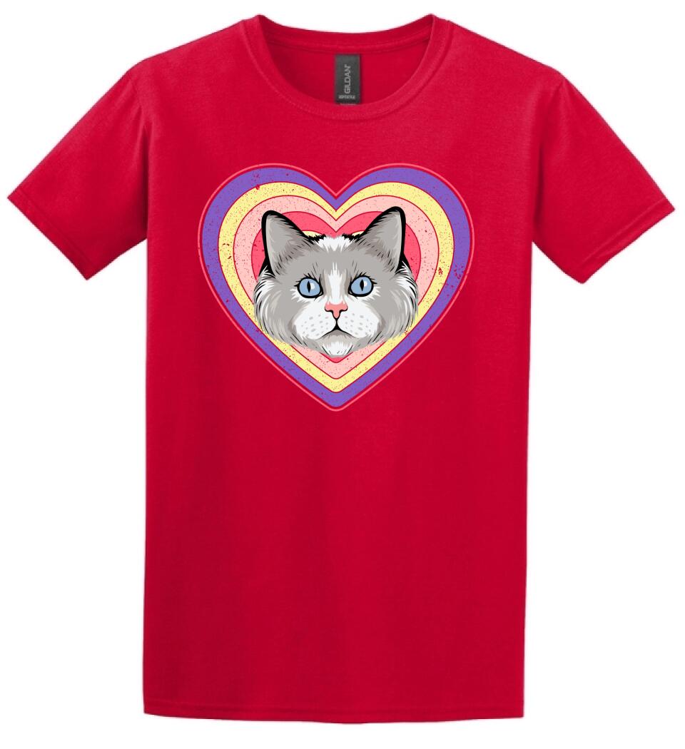 Cicás szivecskés Póló