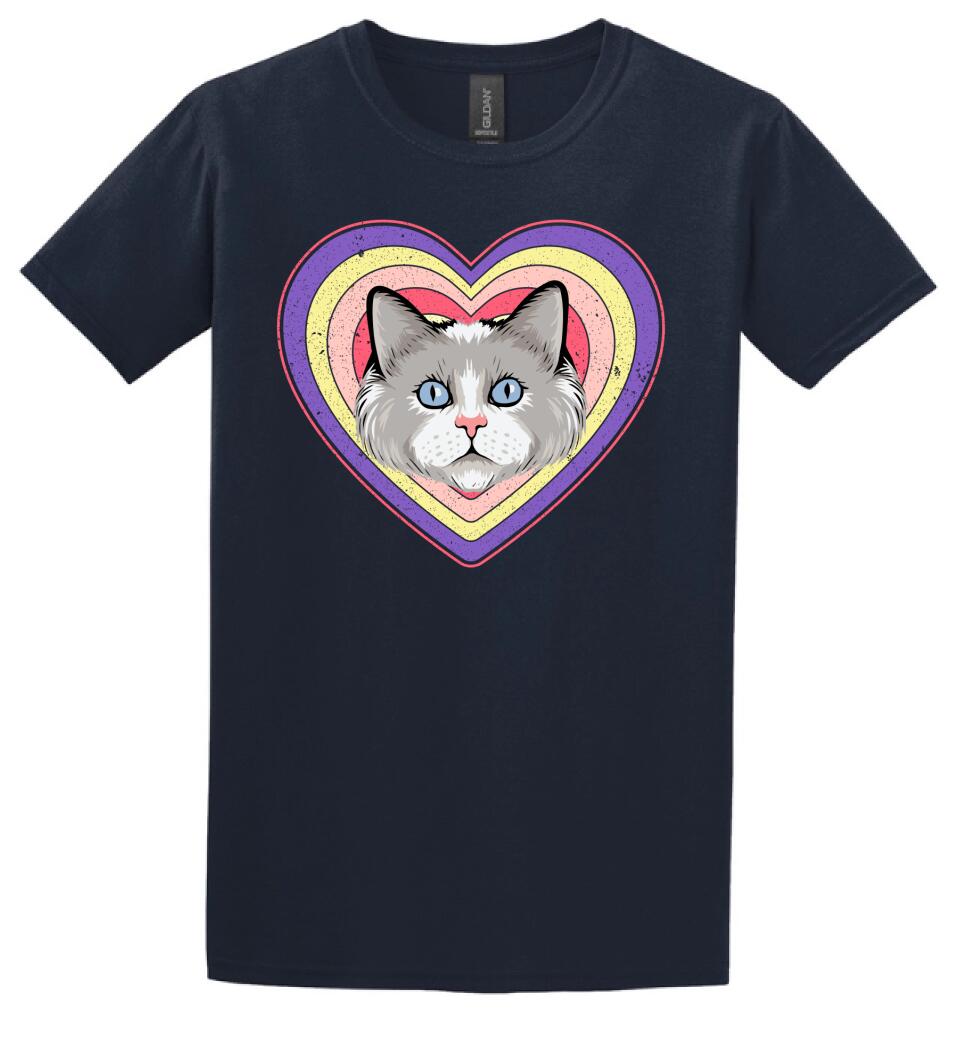 Cicás szivecskés Póló