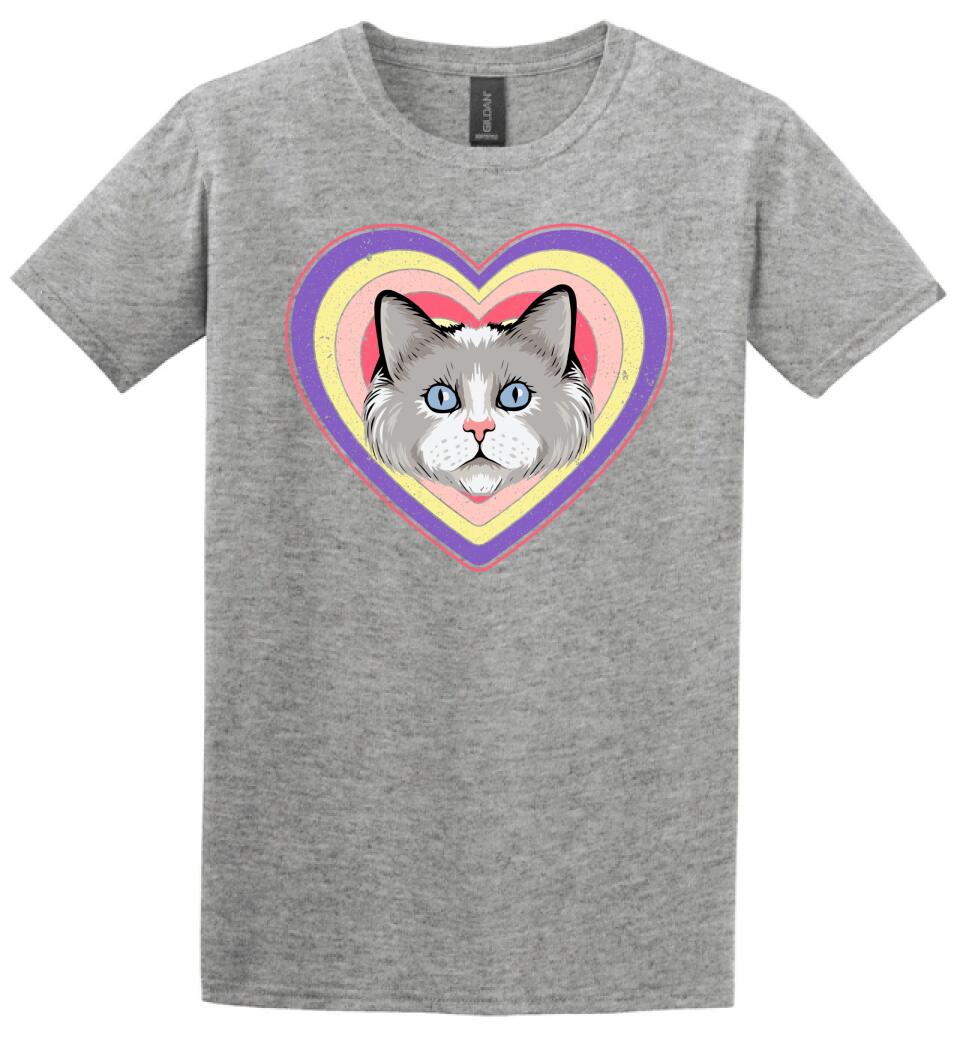 Cicás szivecskés Póló