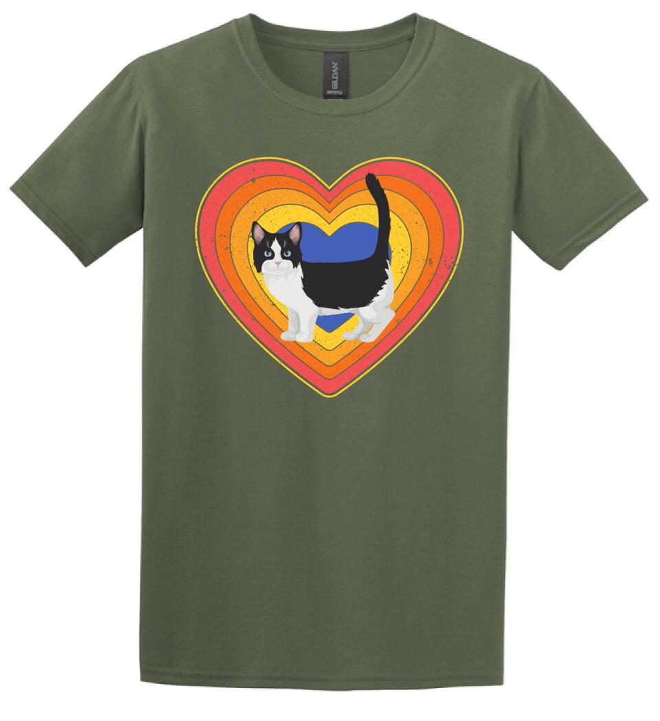 Cicás szivecskés Póló