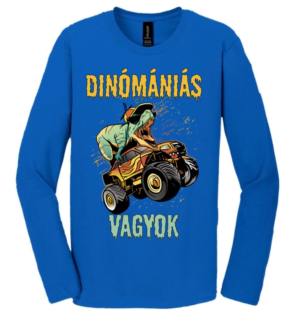 DINÓMÁNIÁS VAGYOK Póló