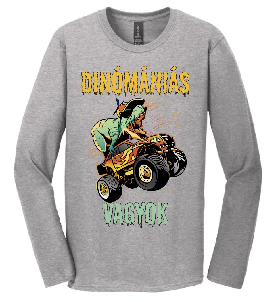 DINÓMÁNIÁS VAGYOK Póló