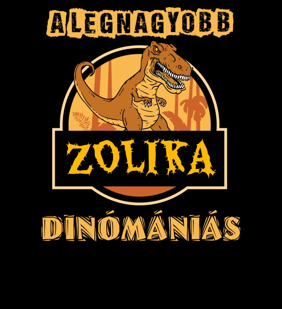 A LEGNAGYOBB DINÓMÁNIÁS Póló