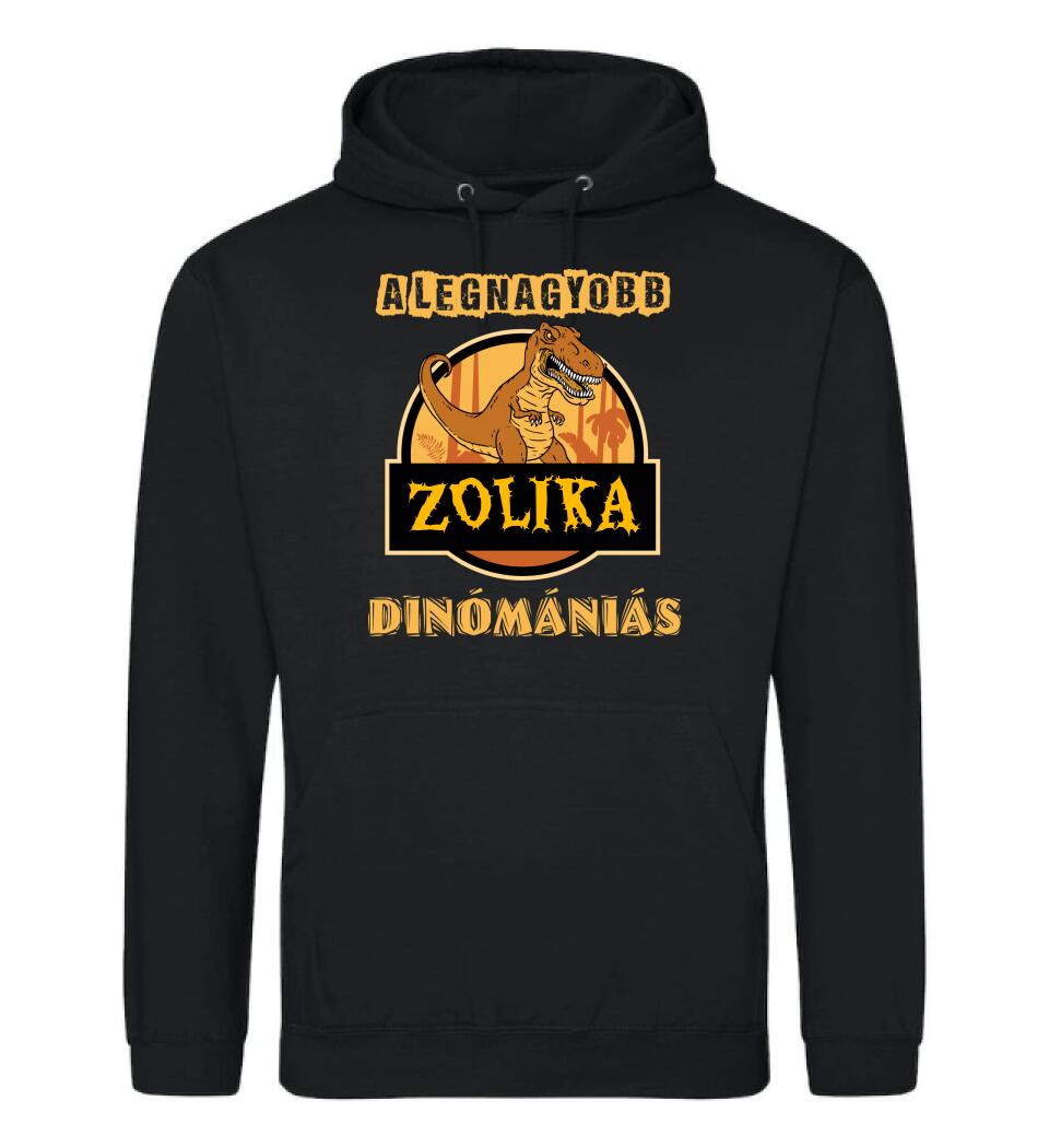 A LEGNAGYOBB DINÓMÁNIÁS Póló