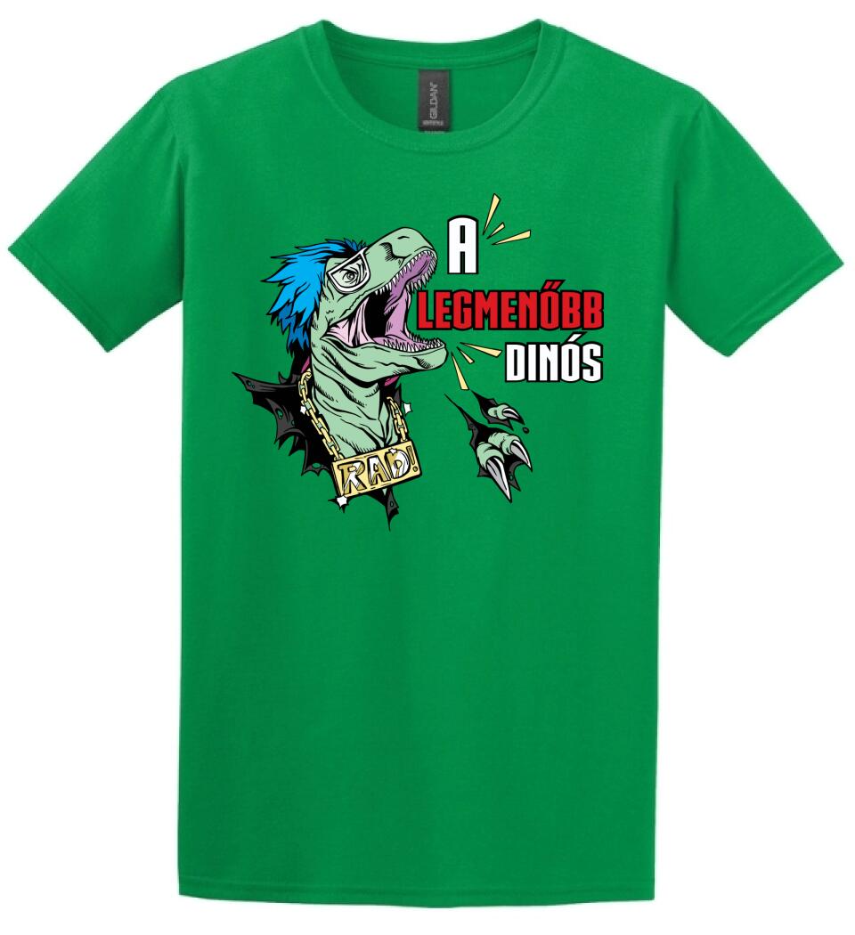 A LEGMENŐBB DINÓS Póló