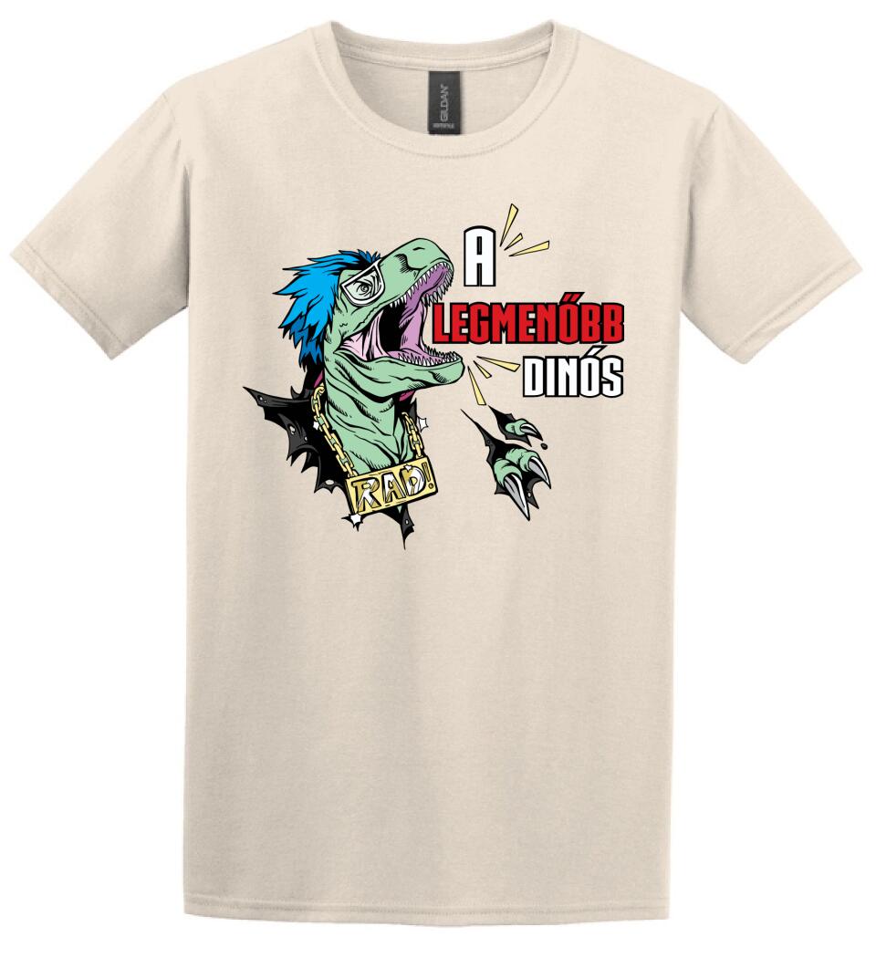 A LEGMENŐBB DINÓS Póló
