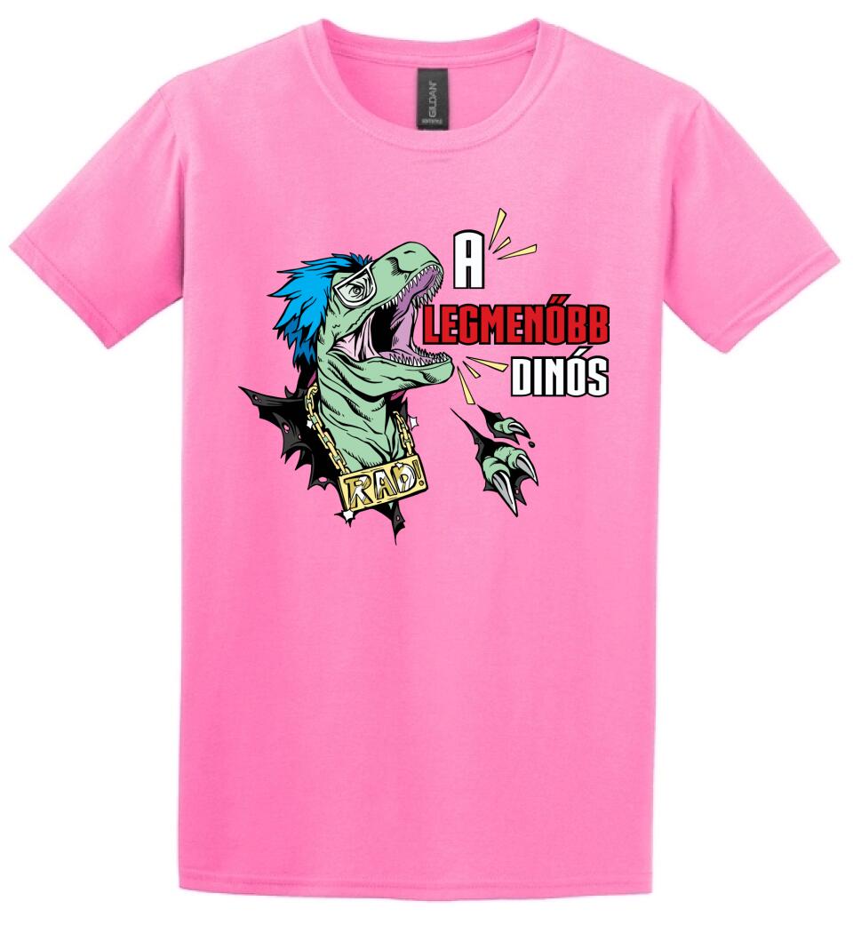 A LEGMENŐBB DINÓS Póló