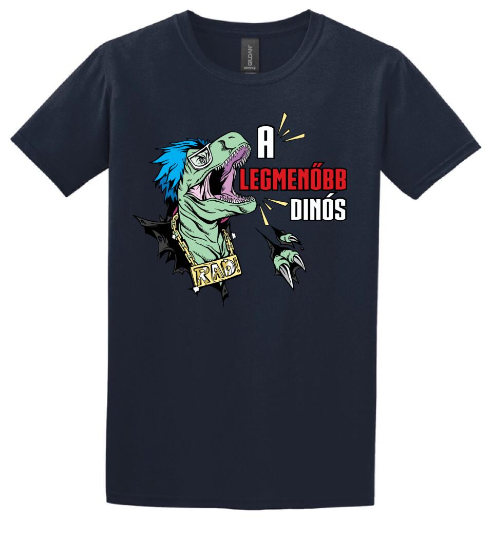 A LEGMENŐBB DINÓS Póló