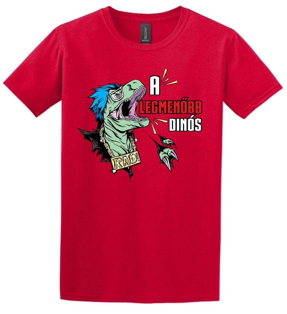 A LEGMENŐBB DINÓS Póló