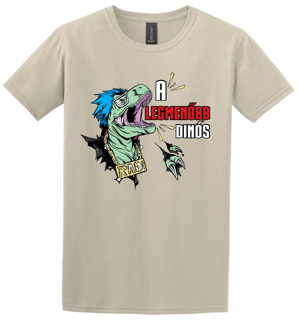 A LEGMENŐBB DINÓS Póló