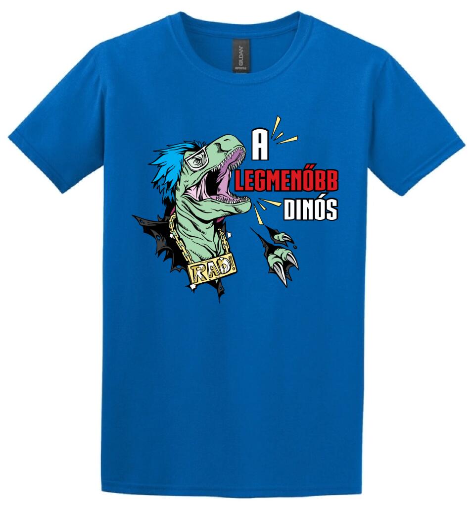 A LEGMENŐBB DINÓS Póló