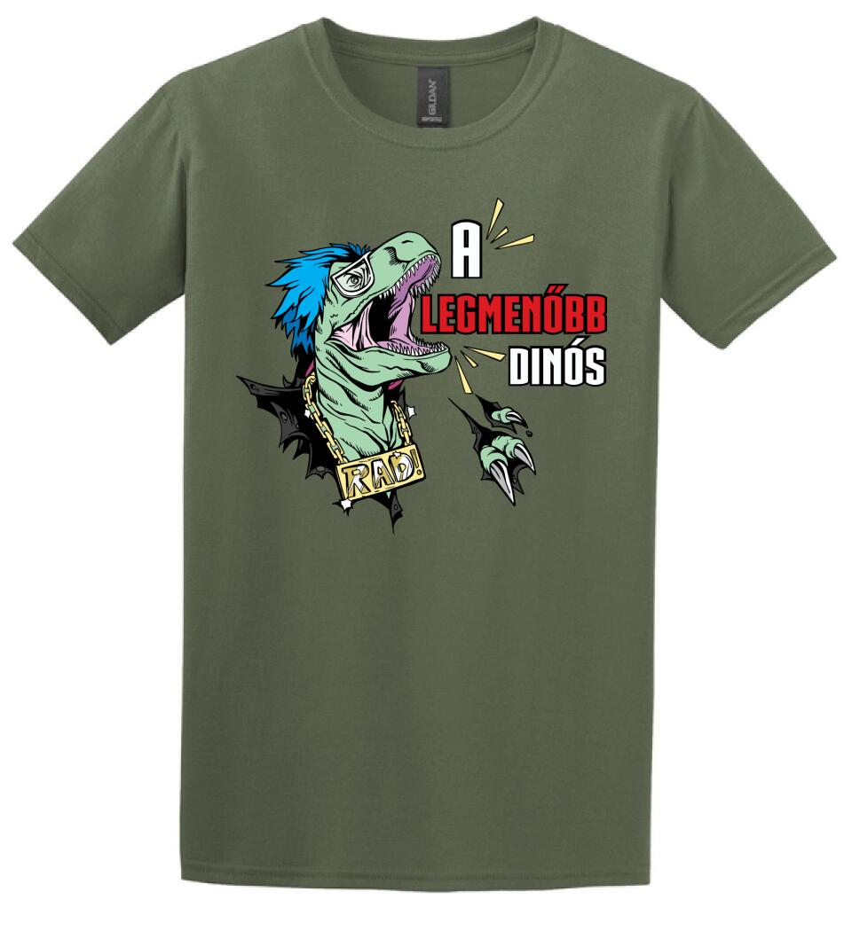 A LEGMENŐBB DINÓS Póló