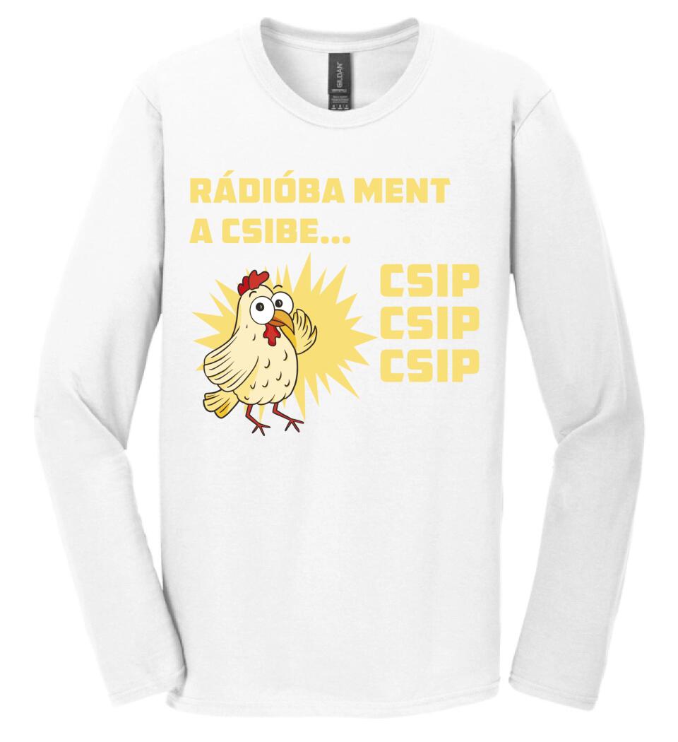 RÁDIÓBA MENTA CSIBE Póló