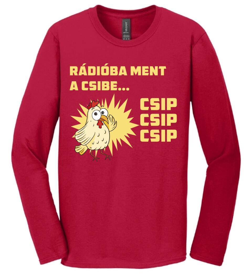 RÁDIÓBA MENTA CSIBE Póló
