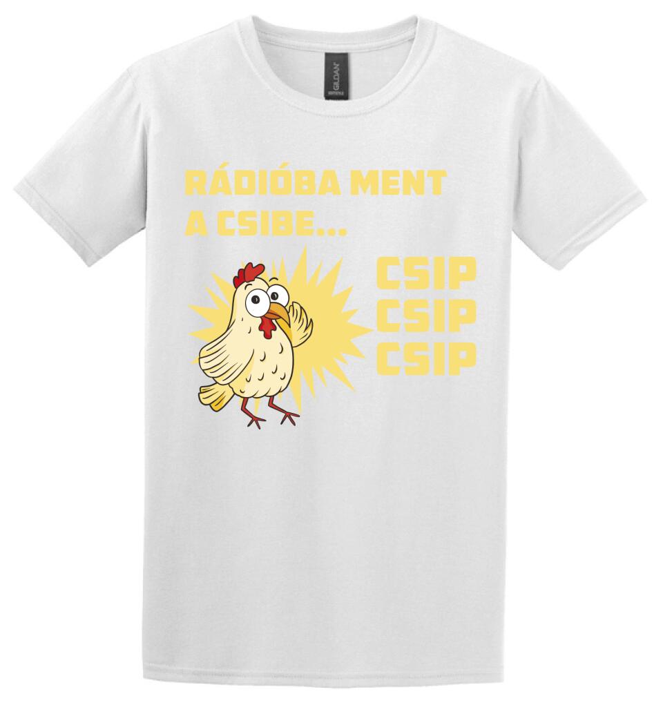 RÁDIÓBA MENTA CSIBE Póló