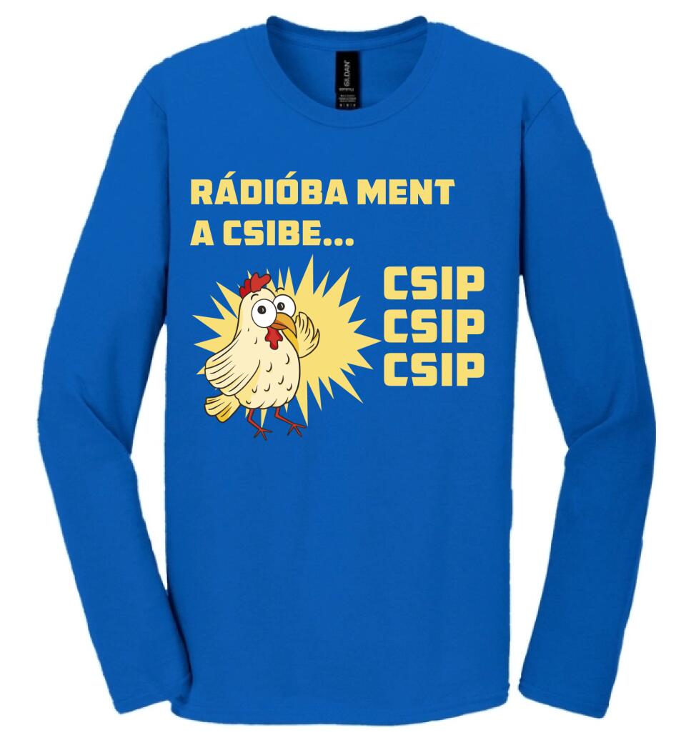 RÁDIÓBA MENTA CSIBE Póló