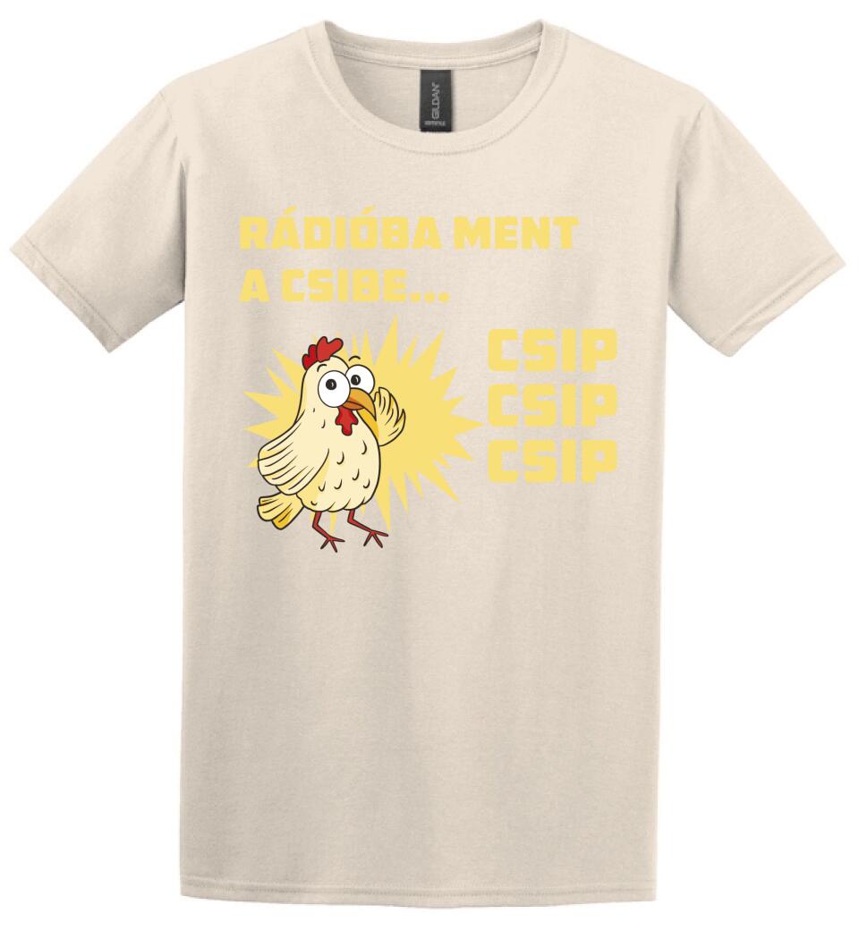 RÁDIÓBA MENTA CSIBE Póló