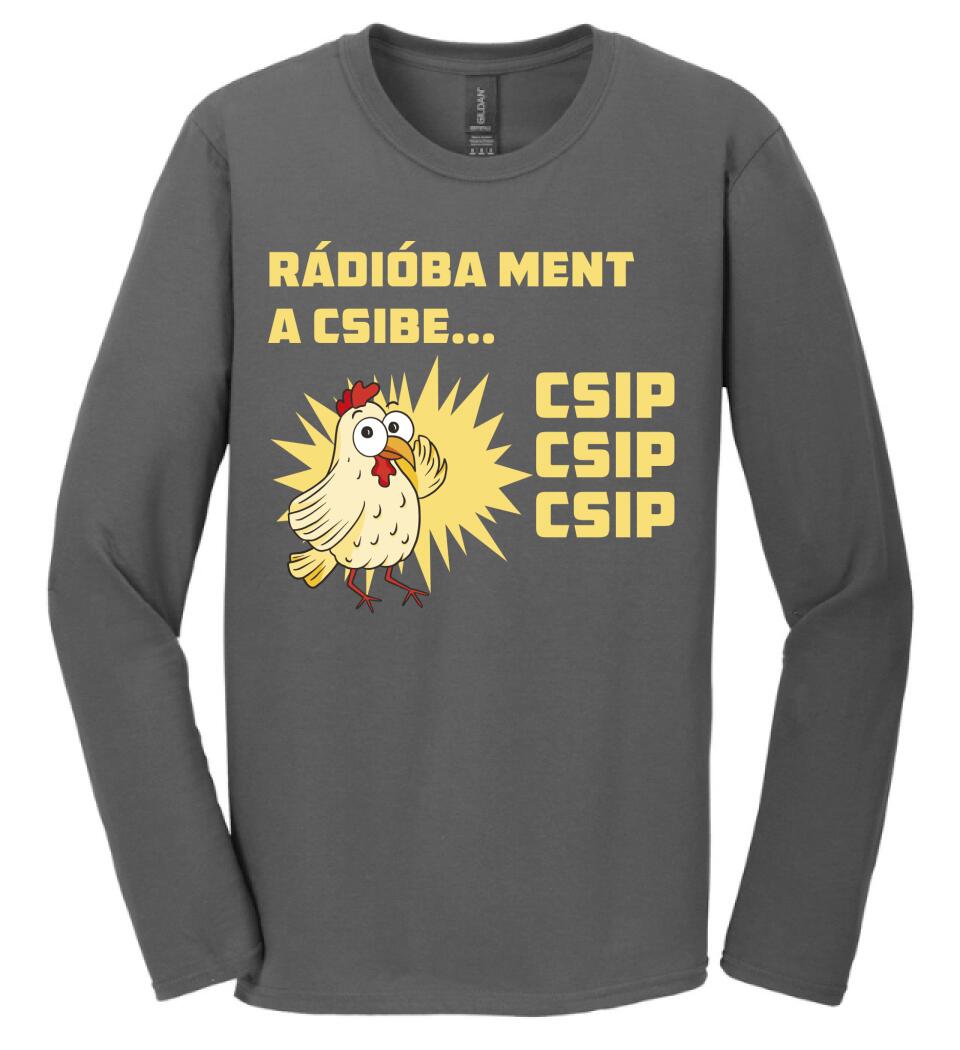 RÁDIÓBA MENTA CSIBE Póló