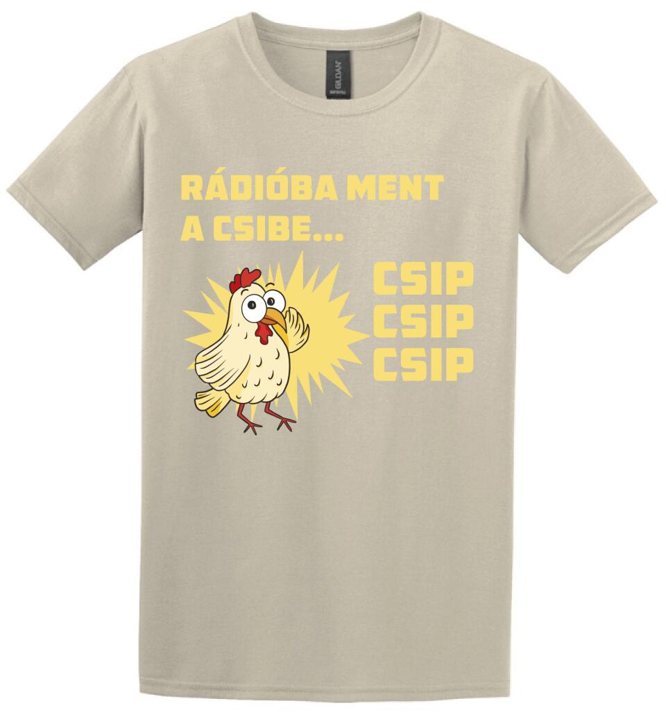 RÁDIÓBA MENTA CSIBE Póló