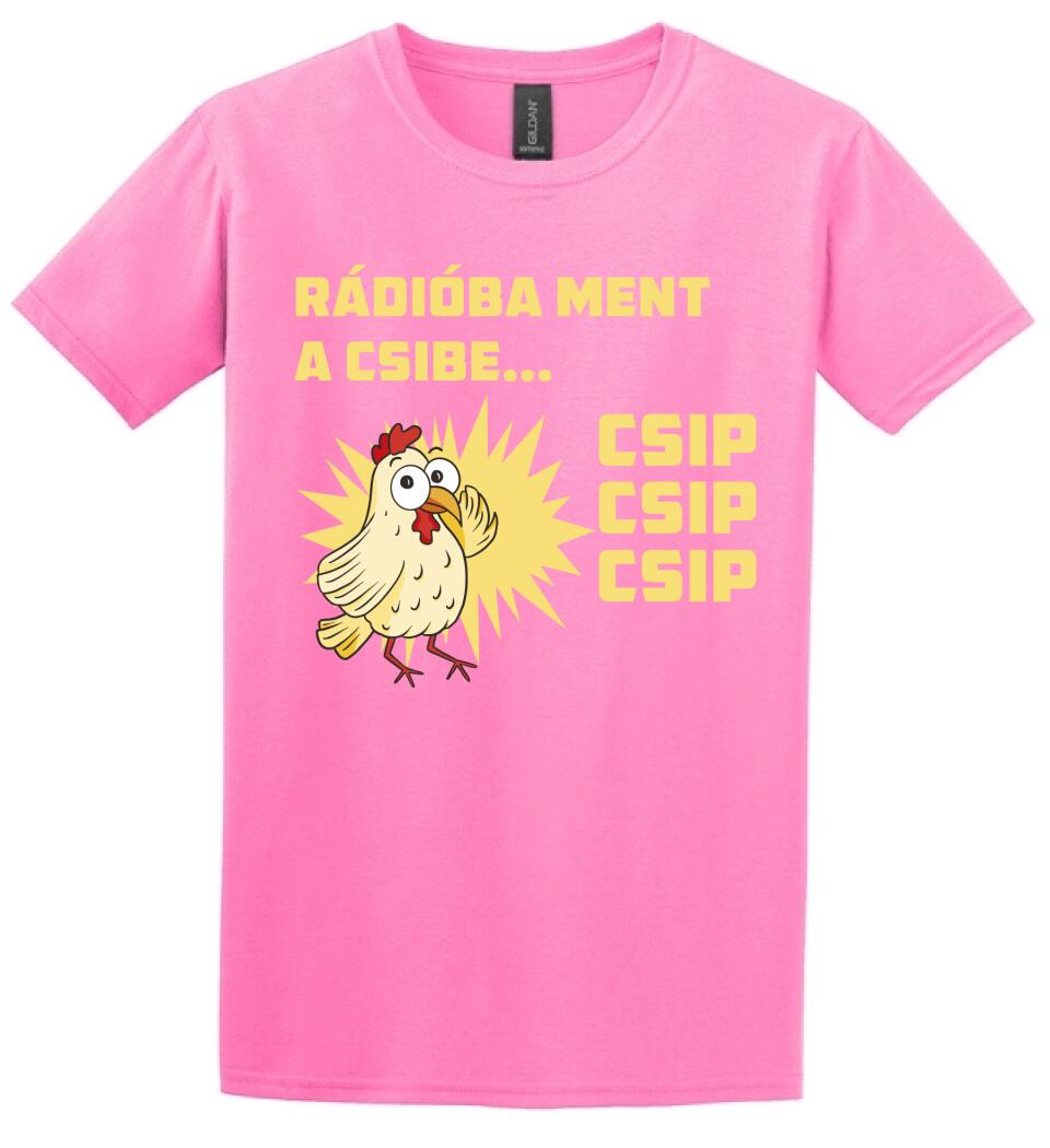 RÁDIÓBA MENTA CSIBE Póló