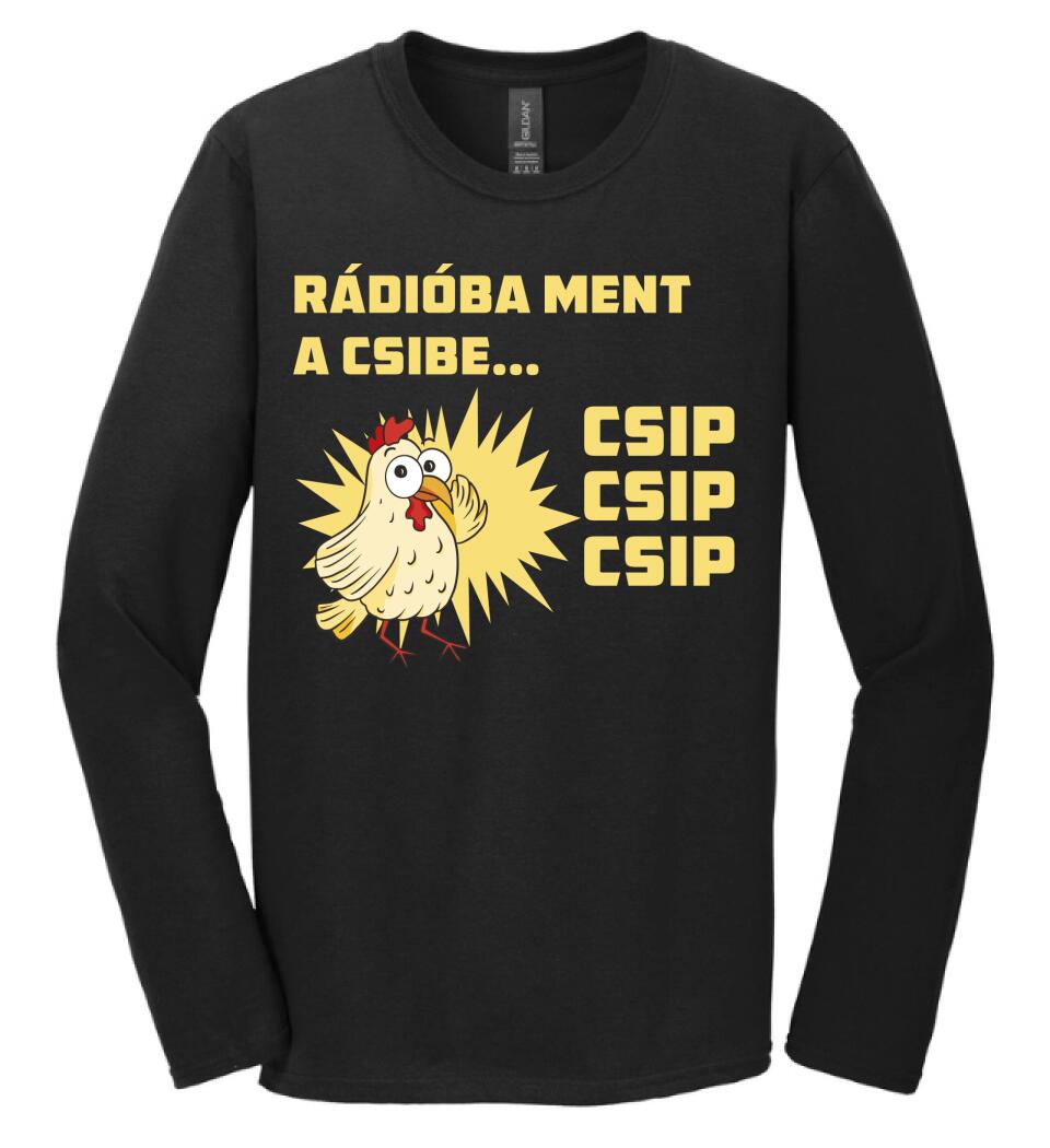 RÁDIÓBA MENTA CSIBE Póló