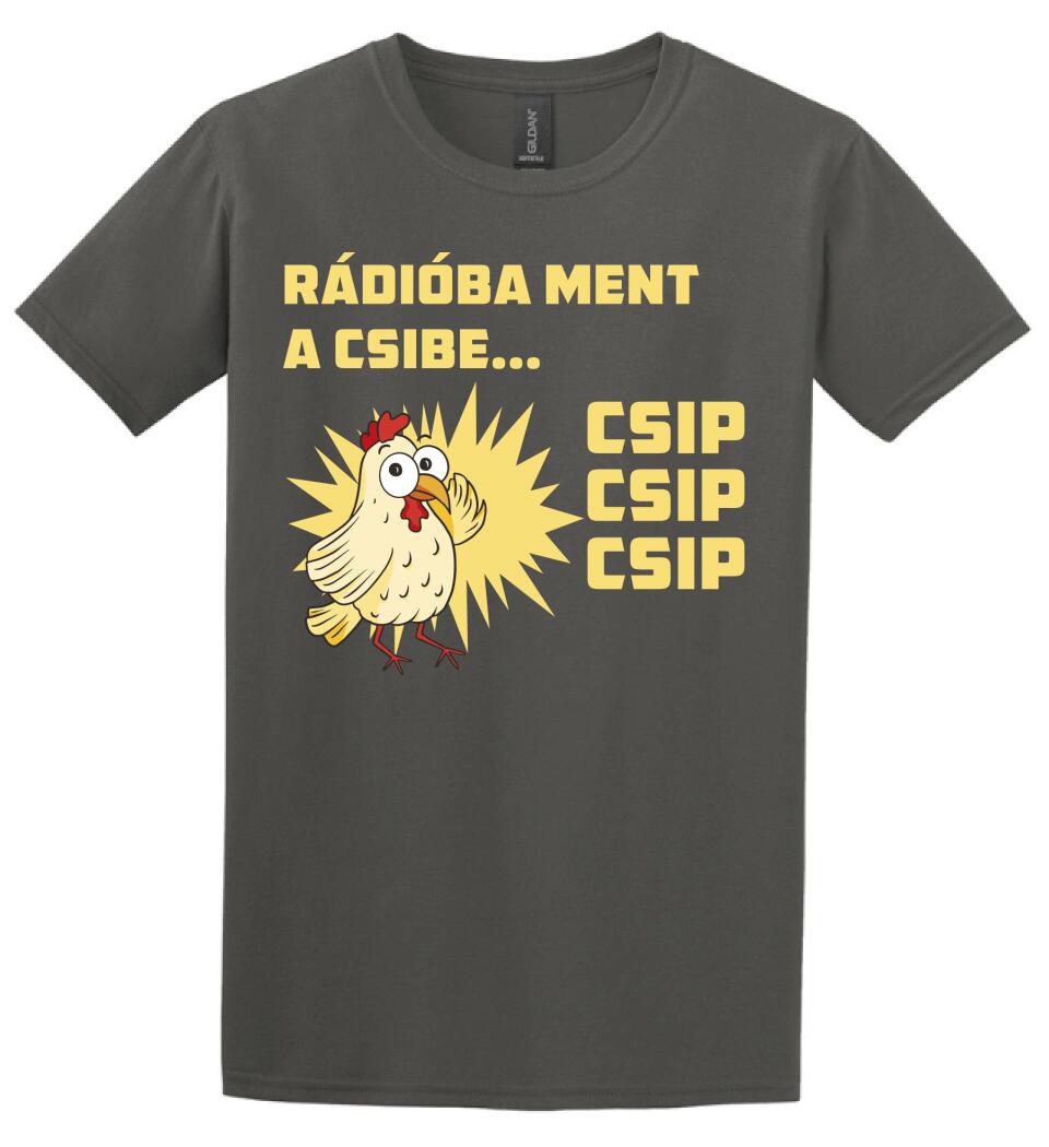 RÁDIÓBA MENTA CSIBE Póló