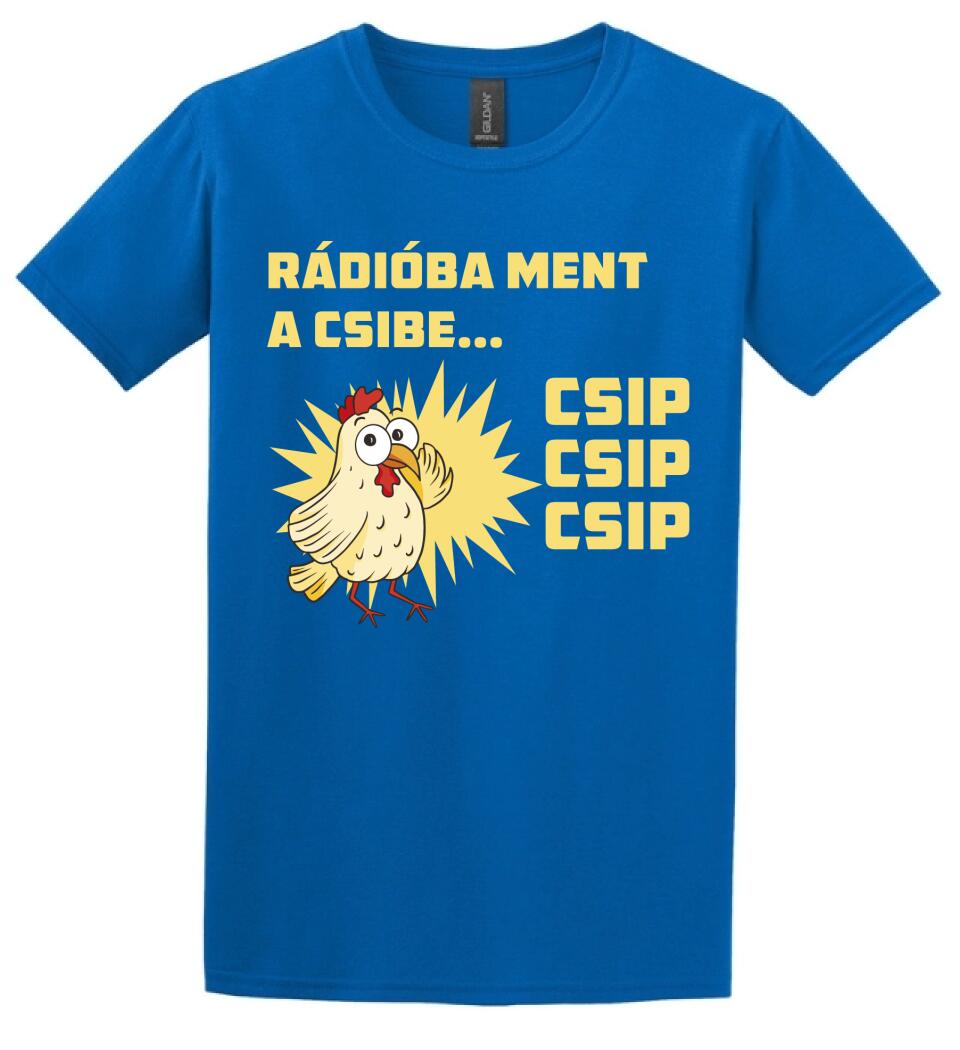 RÁDIÓBA MENTA CSIBE Póló