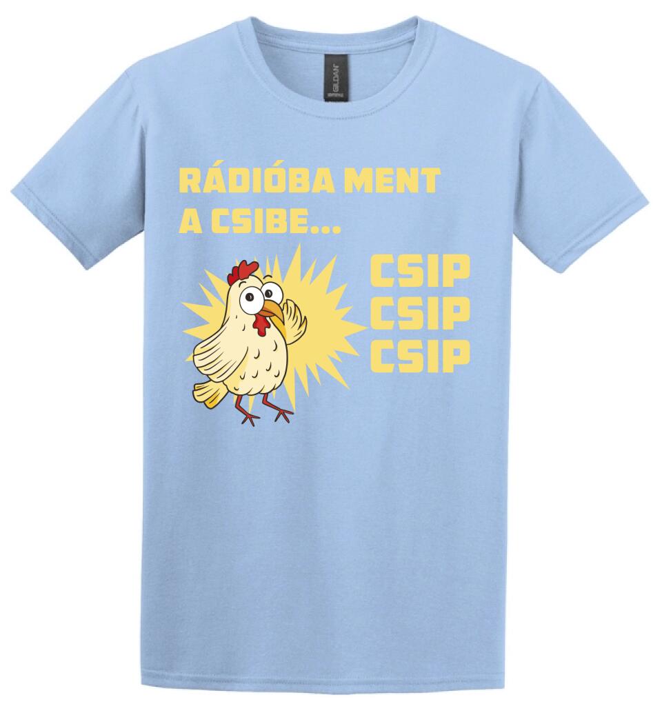 RÁDIÓBA MENTA CSIBE Póló