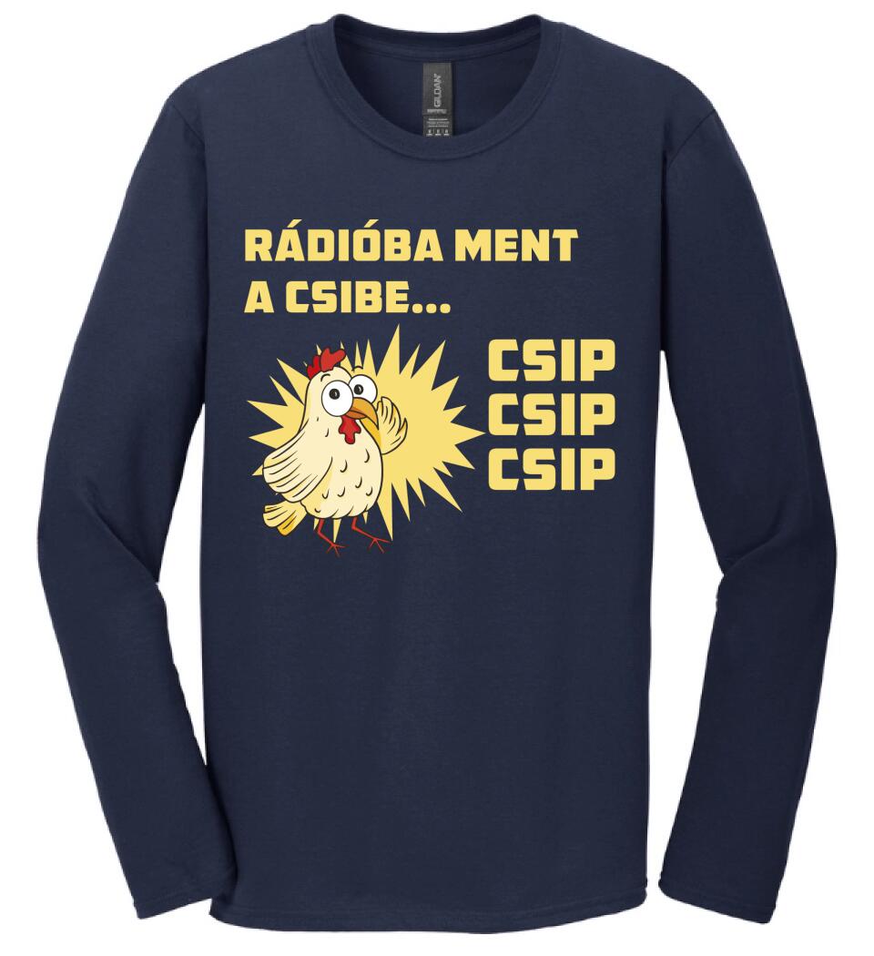 RÁDIÓBA MENTA CSIBE Póló