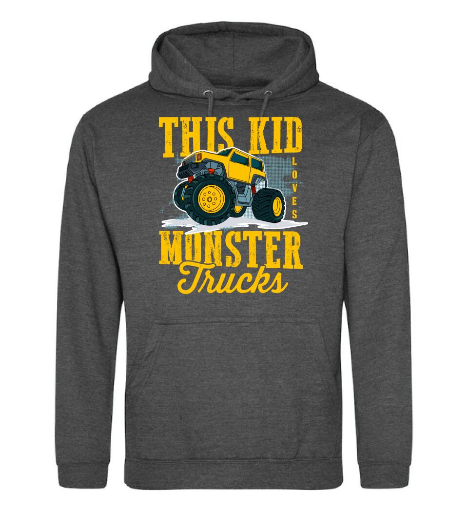Monster truck póló