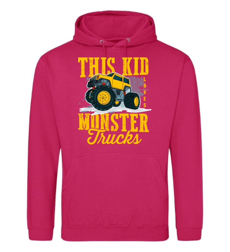 Monster truck póló
