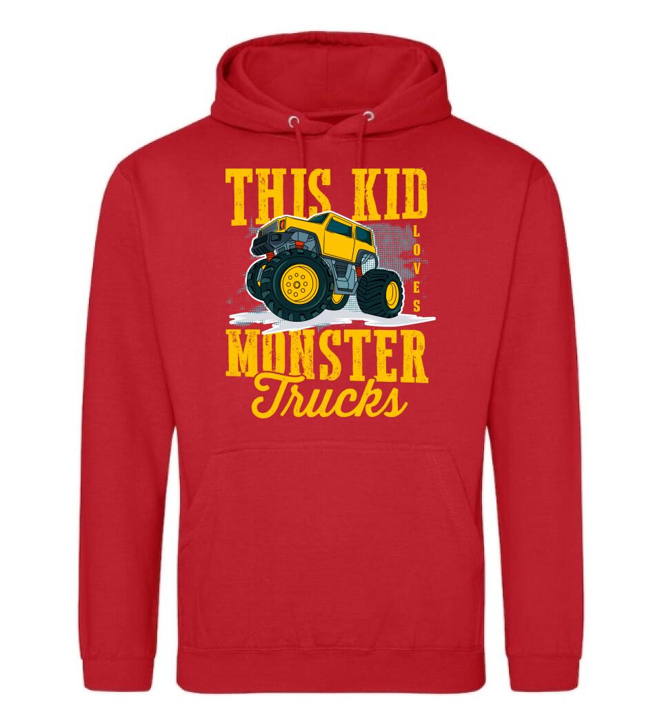 Monster truck póló