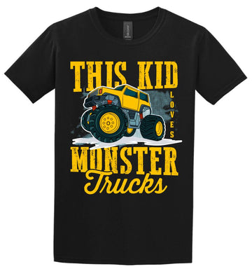 Monster truck póló