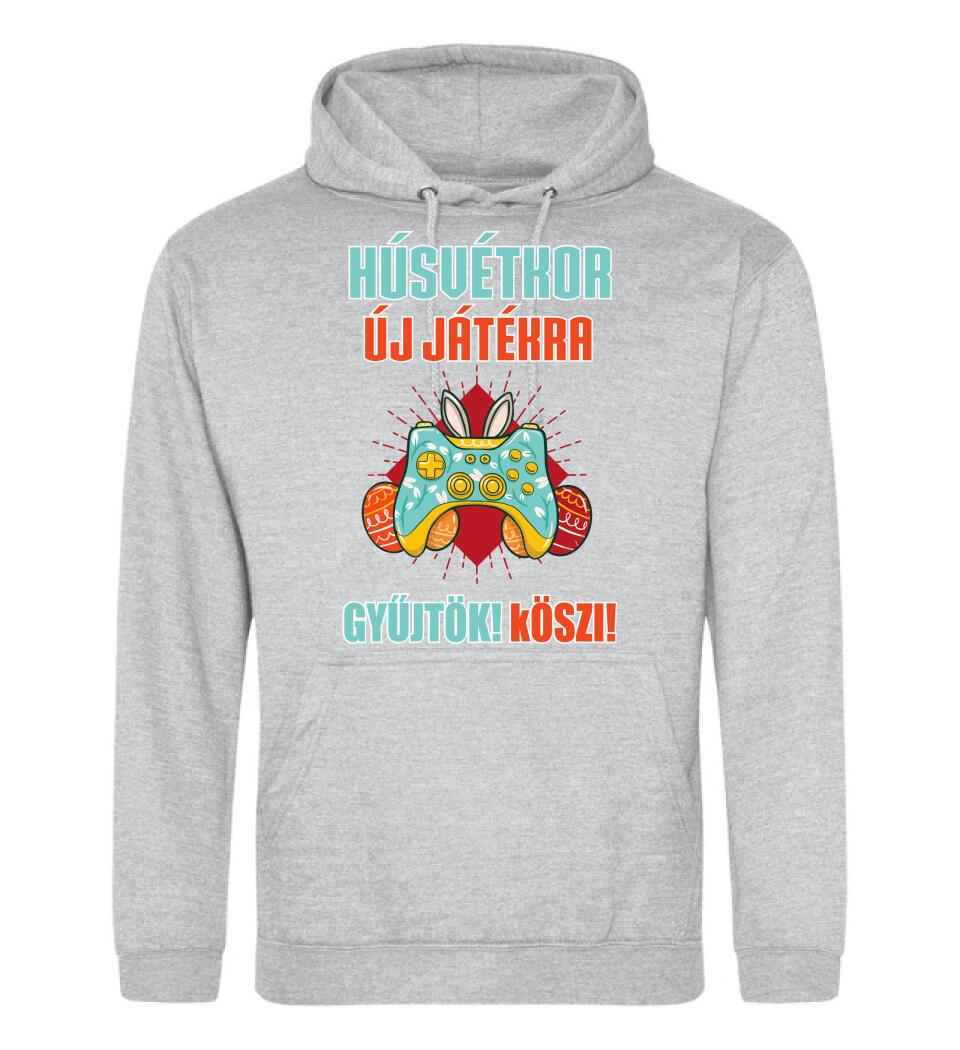 HÚSVÉTKOR ÚJ JÁTÉKRA GYŰJTÖK Póló