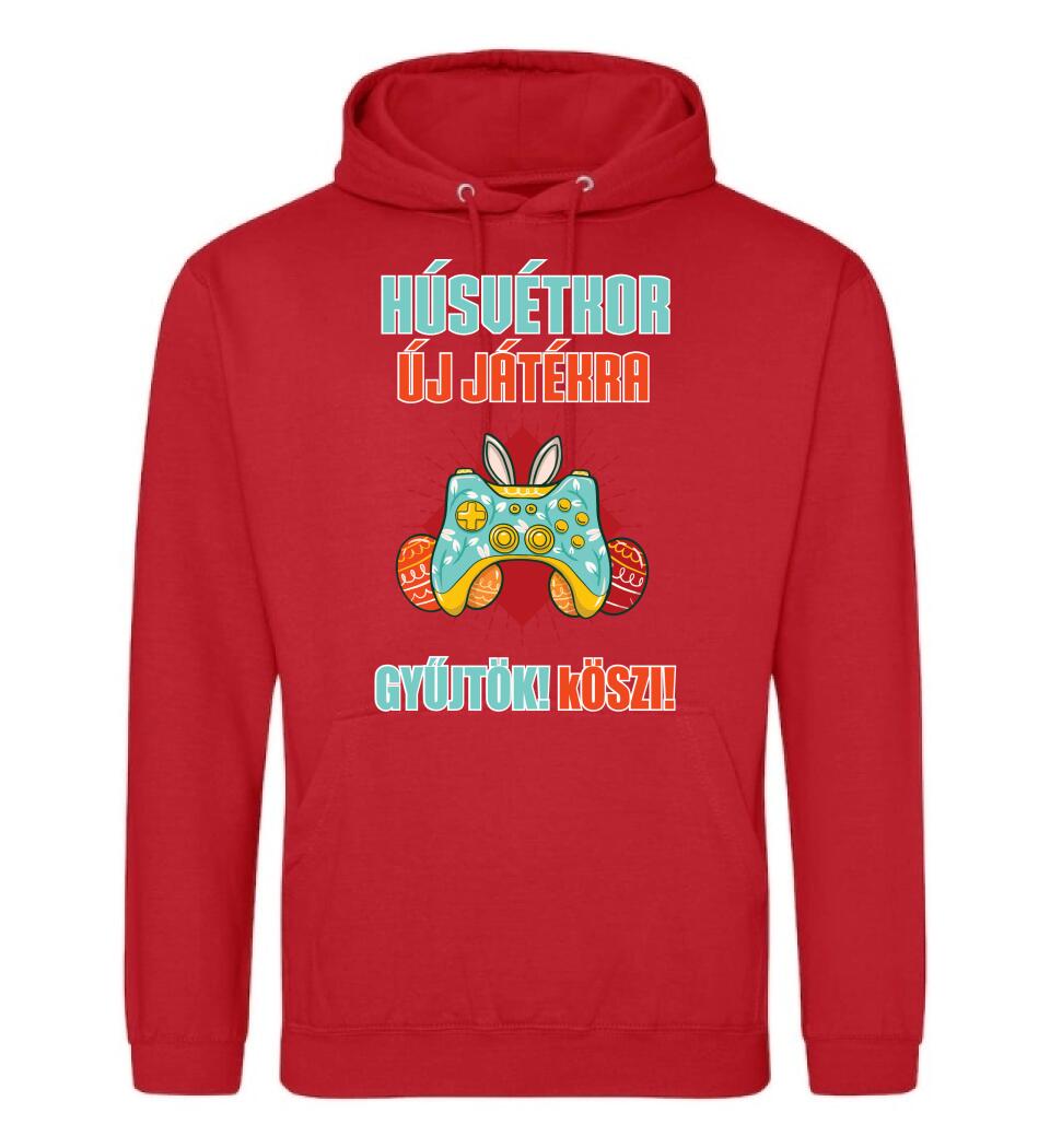 HÚSVÉTKOR ÚJ JÁTÉKRA GYŰJTÖK Póló