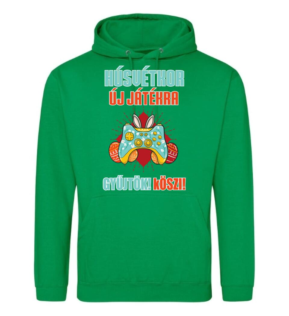 HÚSVÉTKOR ÚJ JÁTÉKRA GYŰJTÖK Póló
