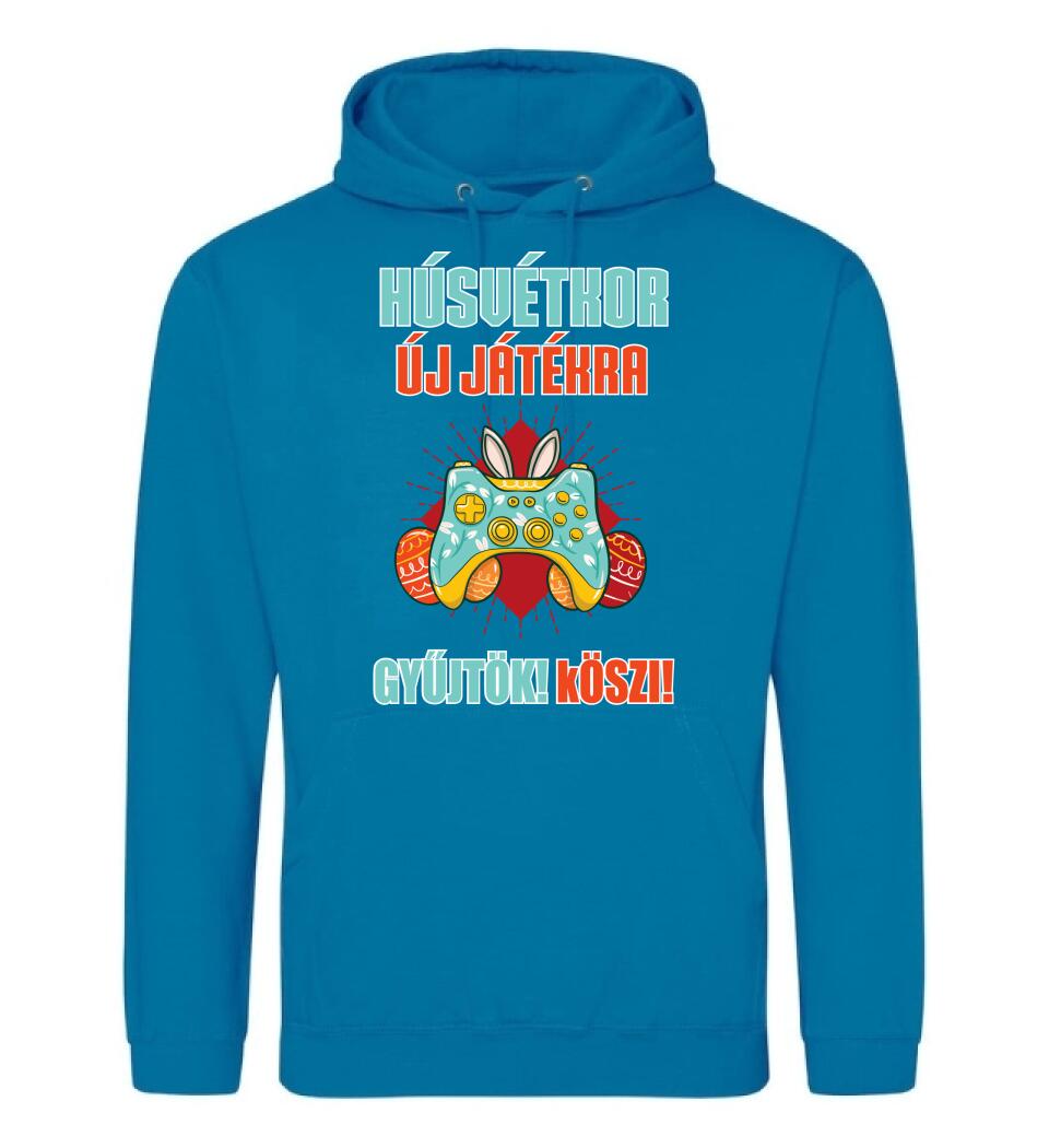 HÚSVÉTKOR ÚJ JÁTÉKRA GYŰJTÖK Póló