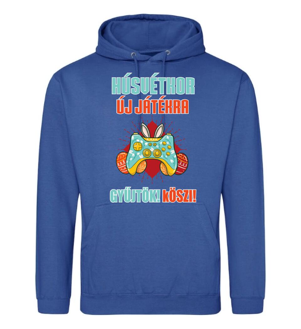 HÚSVÉTKOR ÚJ JÁTÉKRA GYŰJTÖK Póló