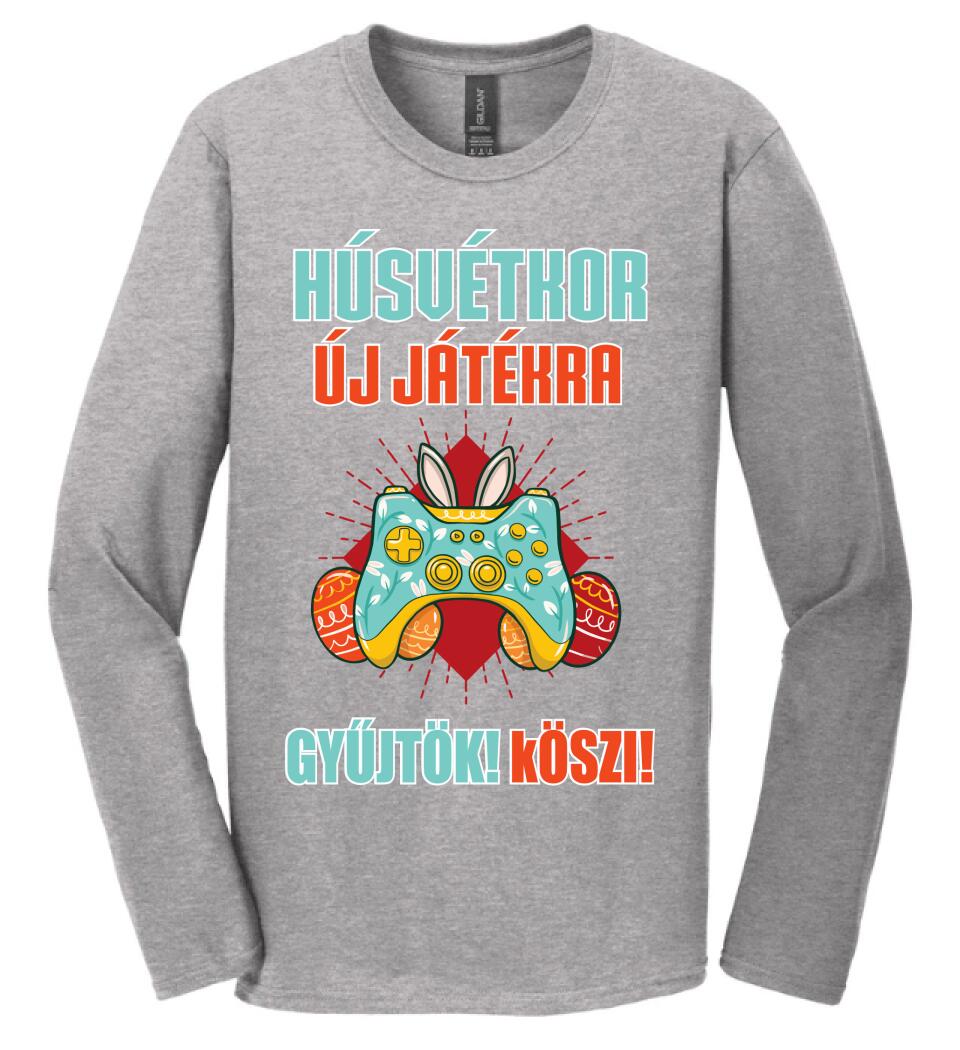 HÚSVÉTKOR ÚJ JÁTÉKRA GYŰJTÖK Póló