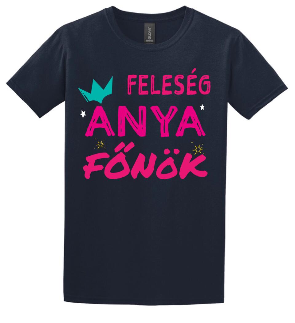 Feleség anya főnök Póló