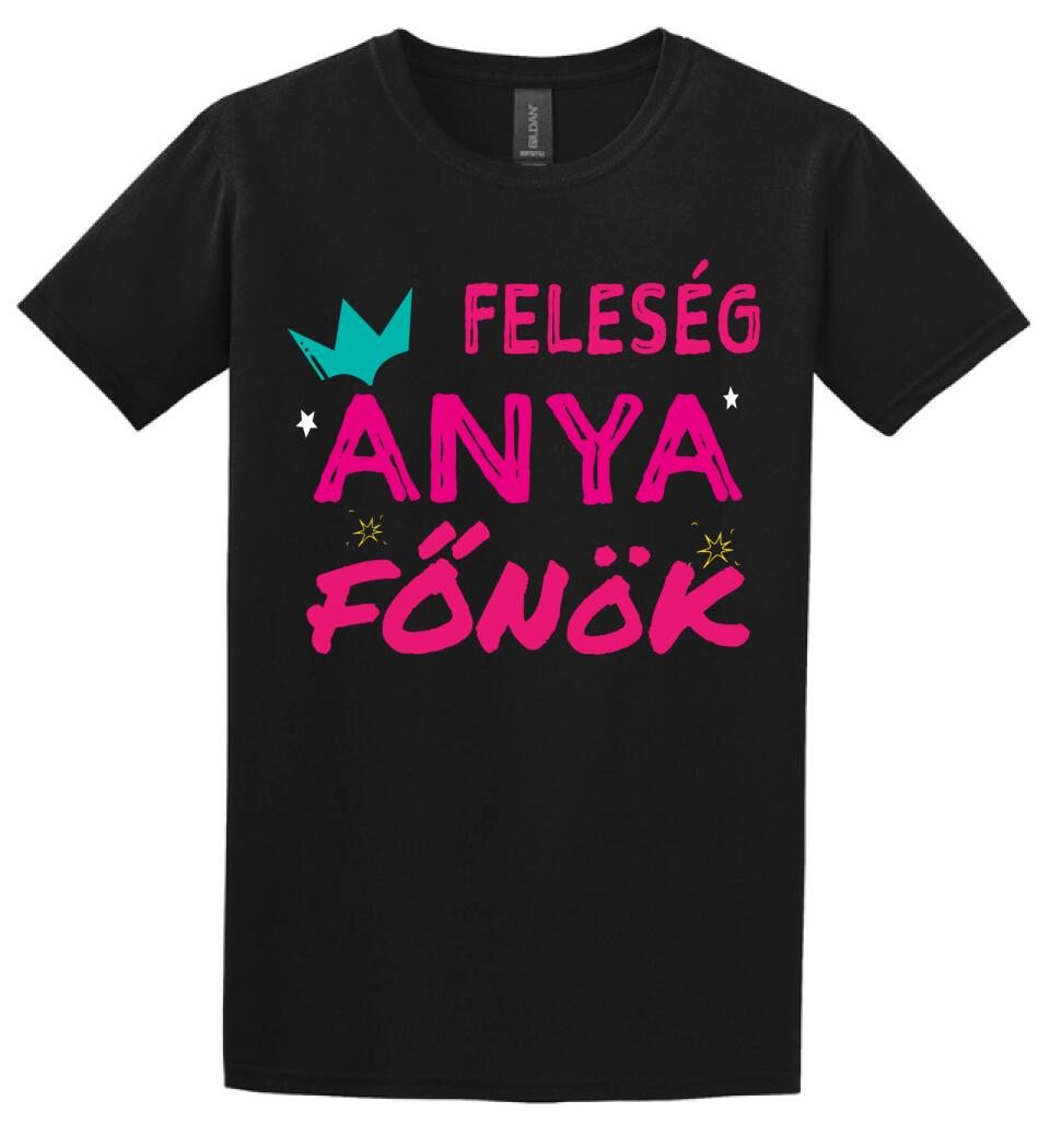 Feleség anya főnök Póló