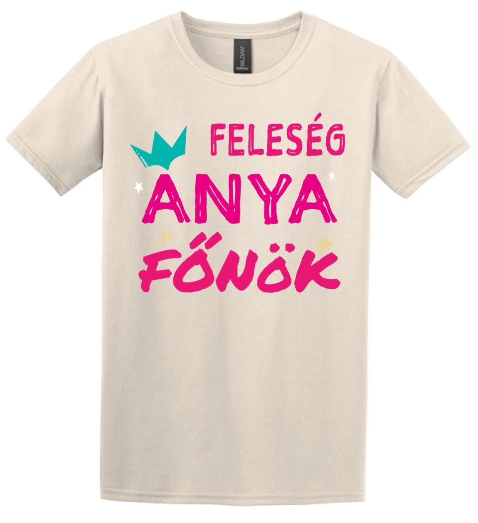 Feleség anya főnök Póló