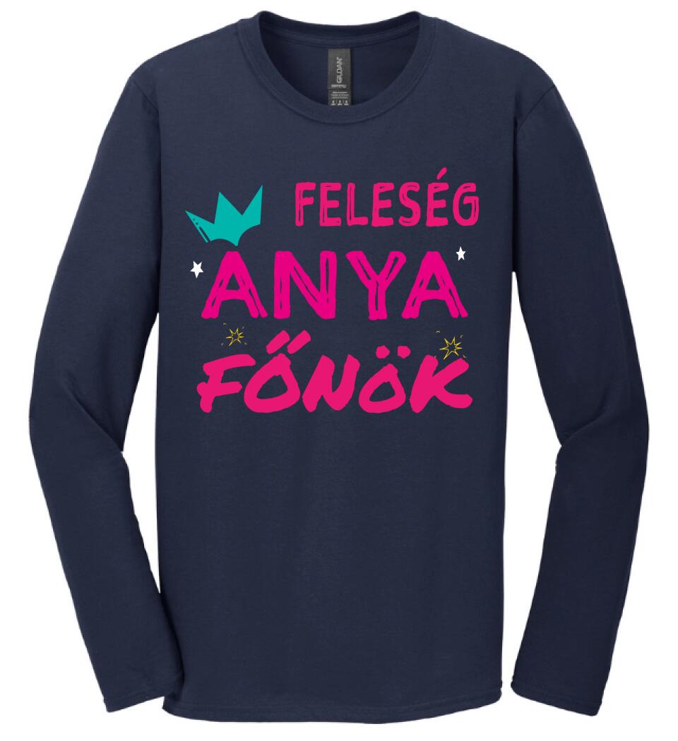 Feleség anya főnök Póló